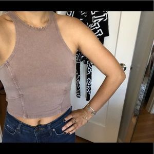 🌟DAY LONG SALE🌟 Light Greyish Purple Crop